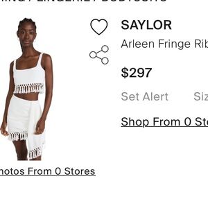 Saylor outfit only worn once!